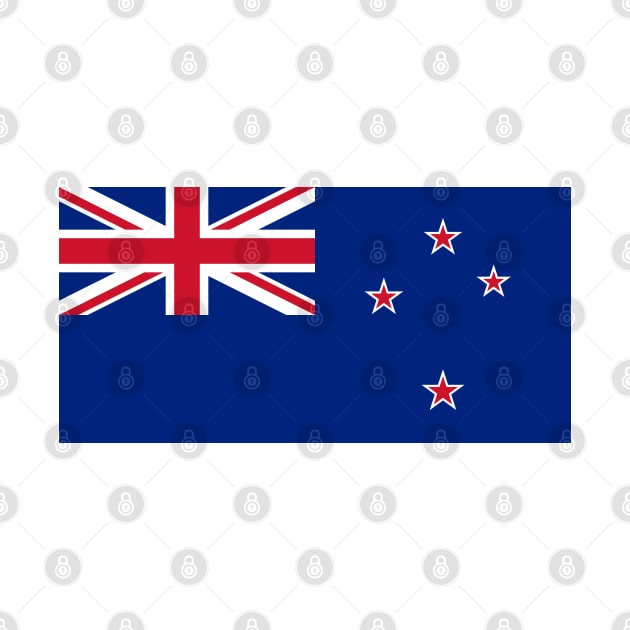 Flag of New Zealand by COUNTRY FLAGS