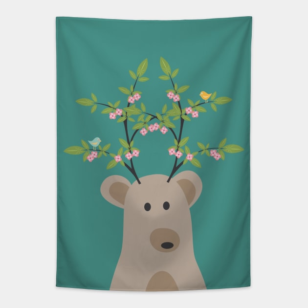 Spring Madness Tapestry by Imagonarium