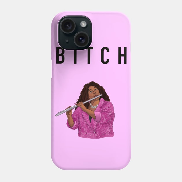 Lizzo Bitch Phone Case by GingerCatGirlPrime 