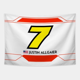 Justin Allgaier #7 2023 NASCAR Design Tapestry