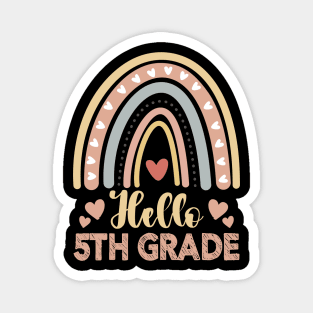 Hello 5th Grade Cute Fifth Grade Teacher Magnet