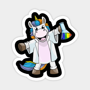 Unicorn as Scientist Chemistry Magnet