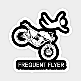 Motorcycle Frequent Flyer Magnet