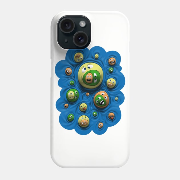 Emoticontagious Phone Case by BenHartnett