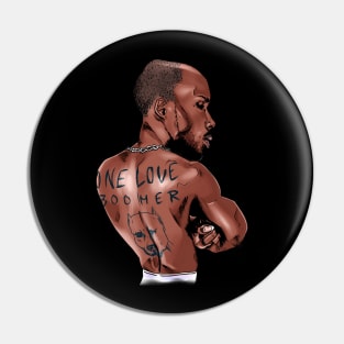 DMX One Love Caricature Pin