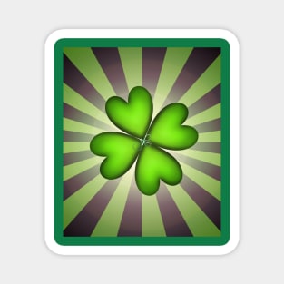 Four Leaf Clover Magnet