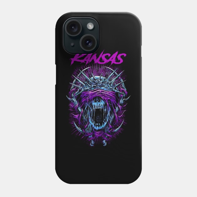 KANSAS BAND Phone Case by Pastel Dream Nostalgia