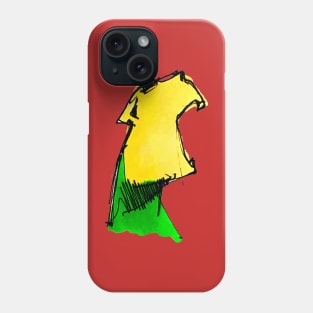 Yellow green yum dog Phone Case