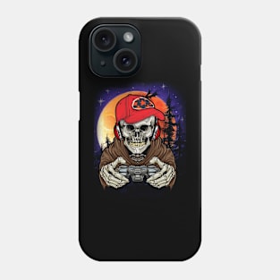 Halloween Men Boys Gamer Gift Skeleton Outfit Boys Phone Case