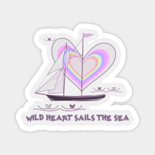 Wild Hearts Sails Magnet