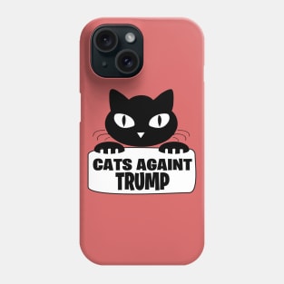 Protest Cat: Cats Against Trump Phone Case