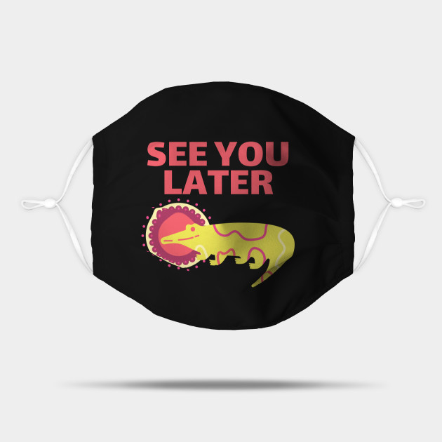 See You Later Alligator Alligator Mask Teepublic See You Later Alligator Alligator Mask Teepublic