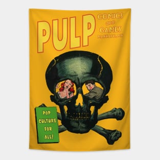 Pulp Skull Tapestry