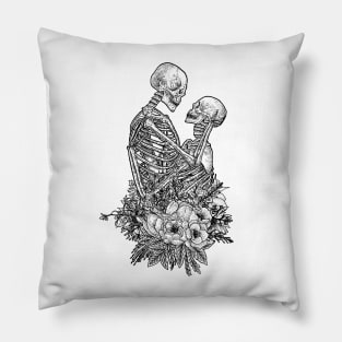 Skeleton Love Pillow