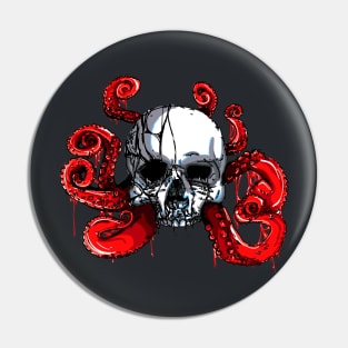 OctoSkull Pin