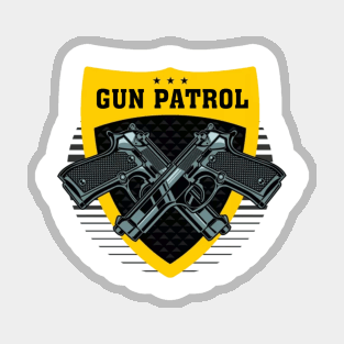 Gun Patrol Magnet