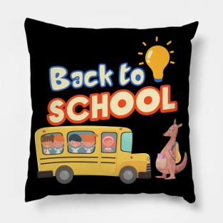 Mr Fox Is Back To School Pillow