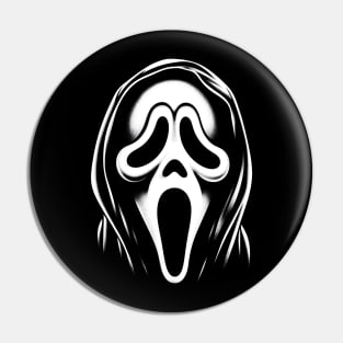 Ghostface - Scream Classic Movie Villain Pin