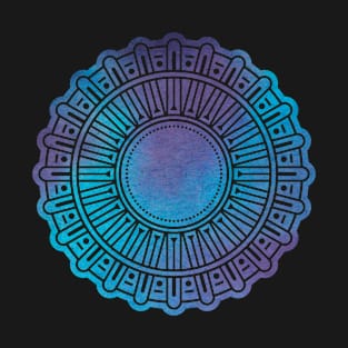 Turquoise Atlantis Mandala T-Shirt