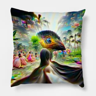 The Paradise of Consciousness Pillow