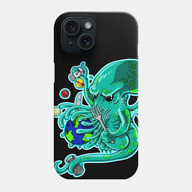 My Little Cthulhu Phone Case by Dragonheart Studio