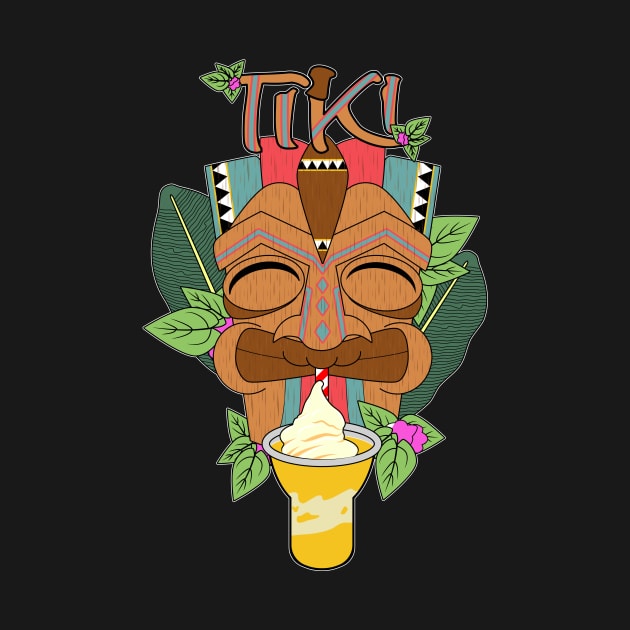 Tiki Totem Pineapple Whip Sip by Camex Designs