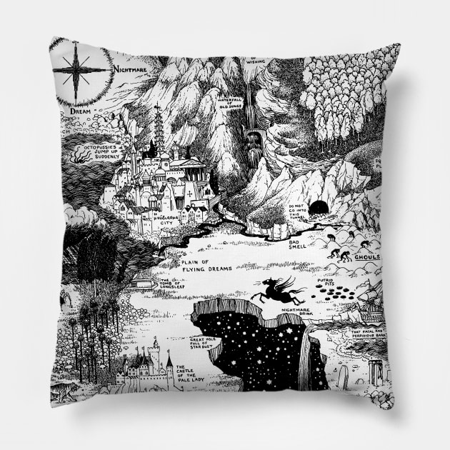 Sydney Sime Land Of Dreams Pillow by AltrusianGrace