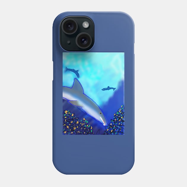 Under Sea Life Phone Case by DancingCreek