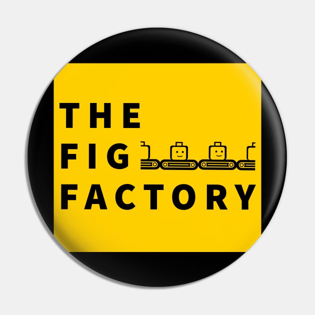 The Fig Factory: Logo Pin by The Fig Factory