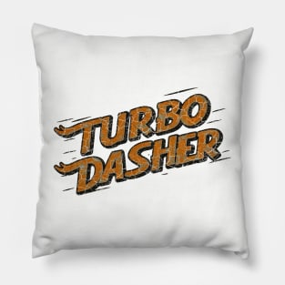 Turbo Dasher the DoorDasher Pillow