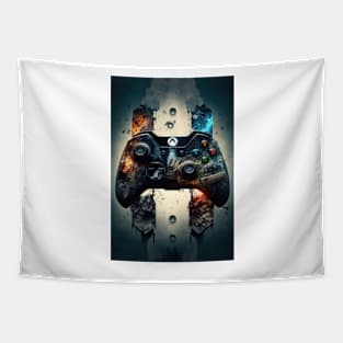 Rough gaming controller Tapestry