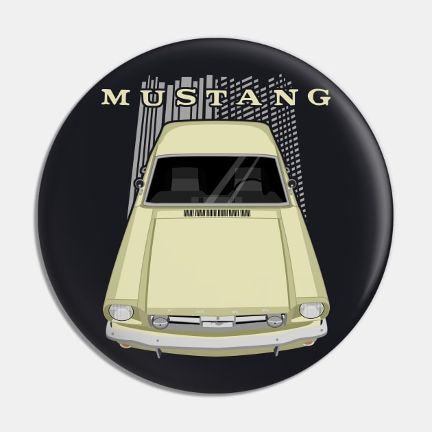 Mustang 1966 - Yellow Pin by V8social