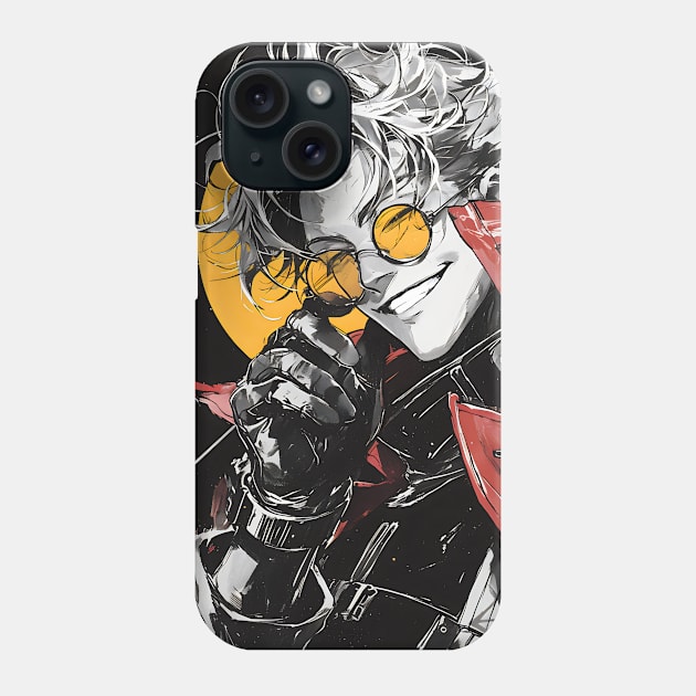 Legendary Gunslinger: Space Western Anime-Manga Adventure Phone Case by insaneLEDP