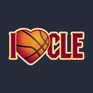 I Love CLE –veland! CAVs edition T-Shirt