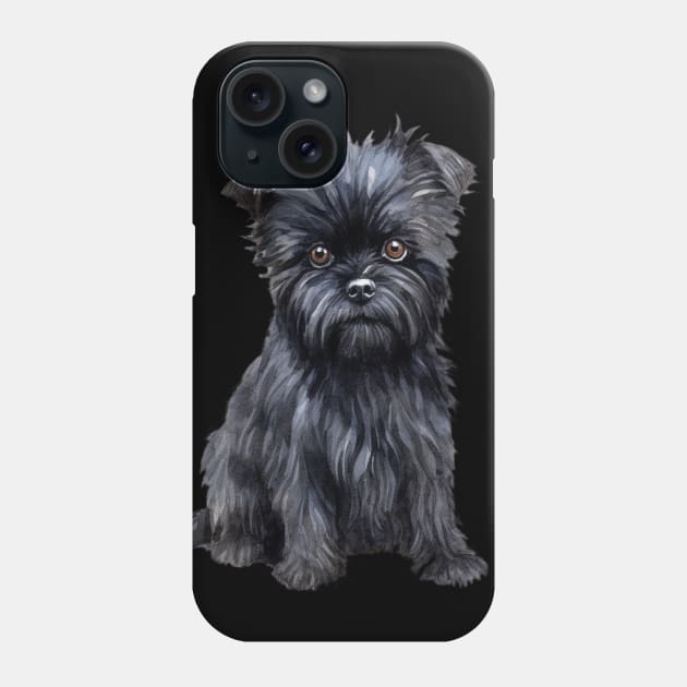 Affenpinscher Phone Case by DavidBriotArt