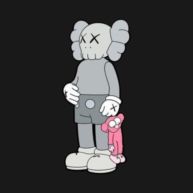 Kaws Design 1 by Vidi MusiCartoon