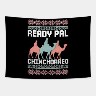 Chinchorreo Puerto Rican Christmas Navidades Dia de Los Reyes Boricua Tapestry