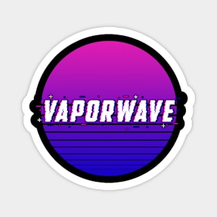 Circle Vaporwave Costume Gift Magnet