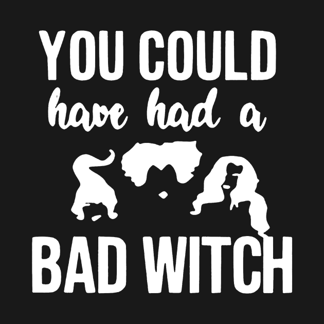 You could have had a bad witch by agungpramanaartwork