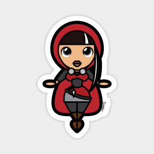 Cerise Hood Tooniefied Magnet