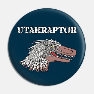 Utahraptor Head Pin