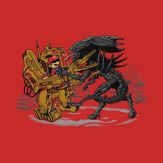 Alien Fighting by benchen