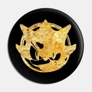 golden sonic Pin