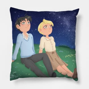 Under the stars - Young Royai Pillow