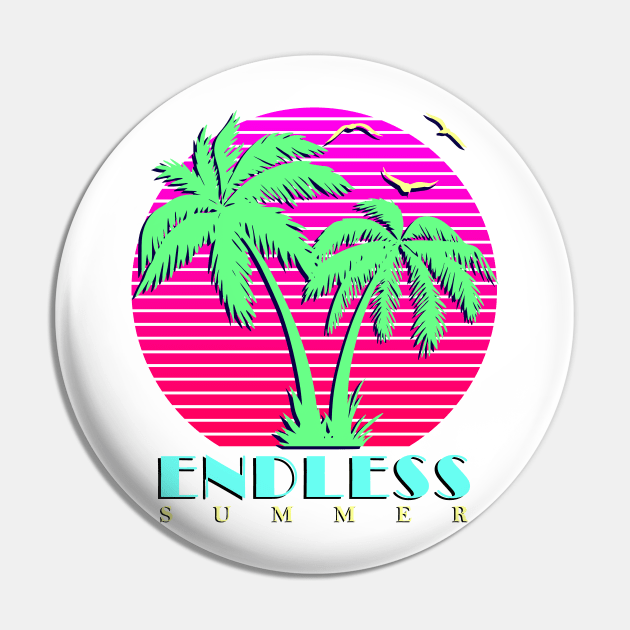 Endless Summer Pin by Nerd_art