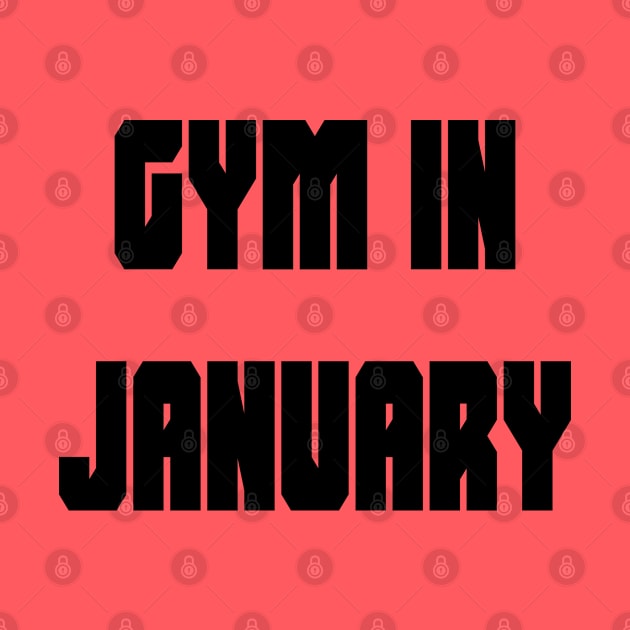 Gym in January by yayor