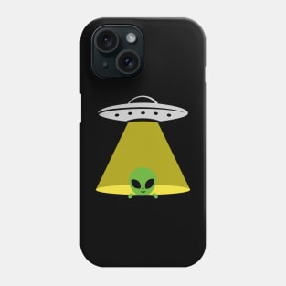 Minimal art with Alien Invasion Phone Case