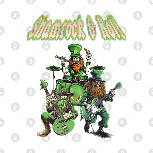 Shamrock and Roll by QwerkyShirts