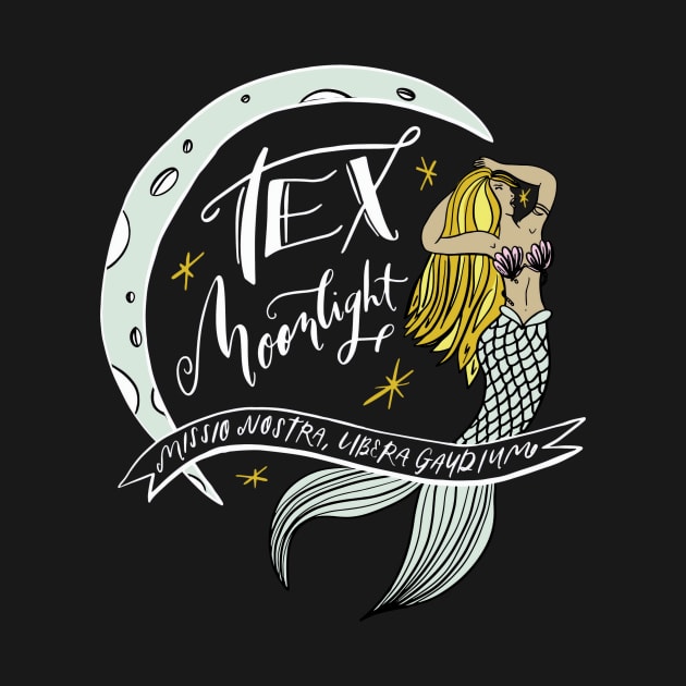 Tex Moonlight Logo Tee by texmoonlight