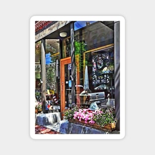 Corning NY - Stained Glass Shop Magnet